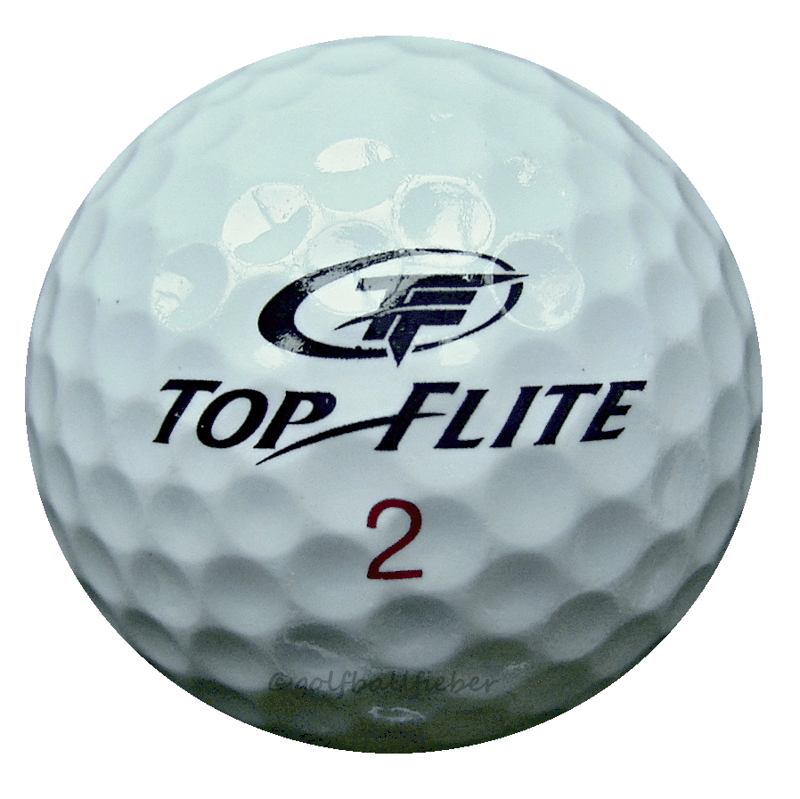 100 TopFlite XL Distance Golf balls In Meshbag AAA/AAAA Lakeballs TopFlite